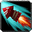rocket barrage